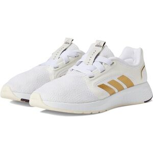 Adidas Women's Edge Lux 5 Running Shoe in white/Gold